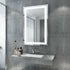 Milo LED Anti-fog Front-Lit Rectangular Bathroom Mirror